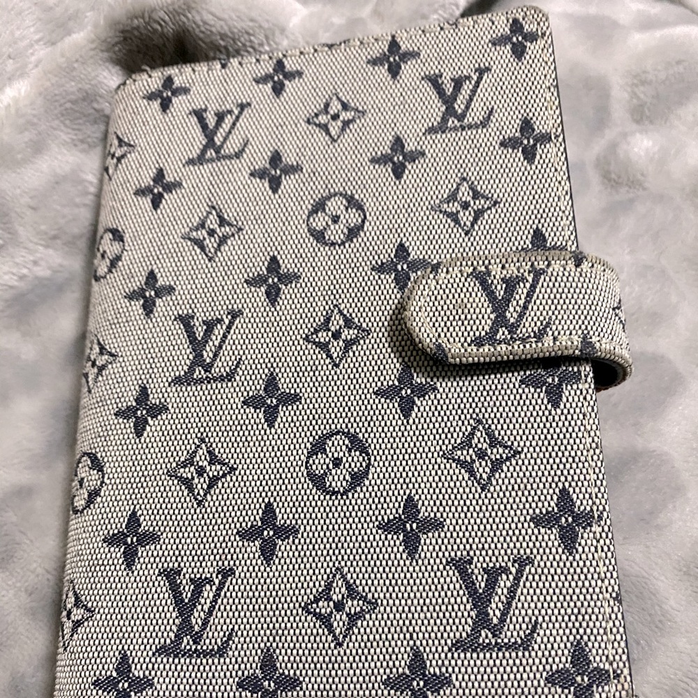 📍Sold📍 Louis Vuitton Monogram Blue Agenda PM